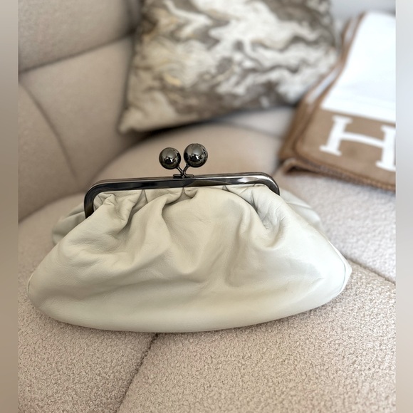 Weekend Max Mara Leather Pasticcino Bag - Picture 1 of 12